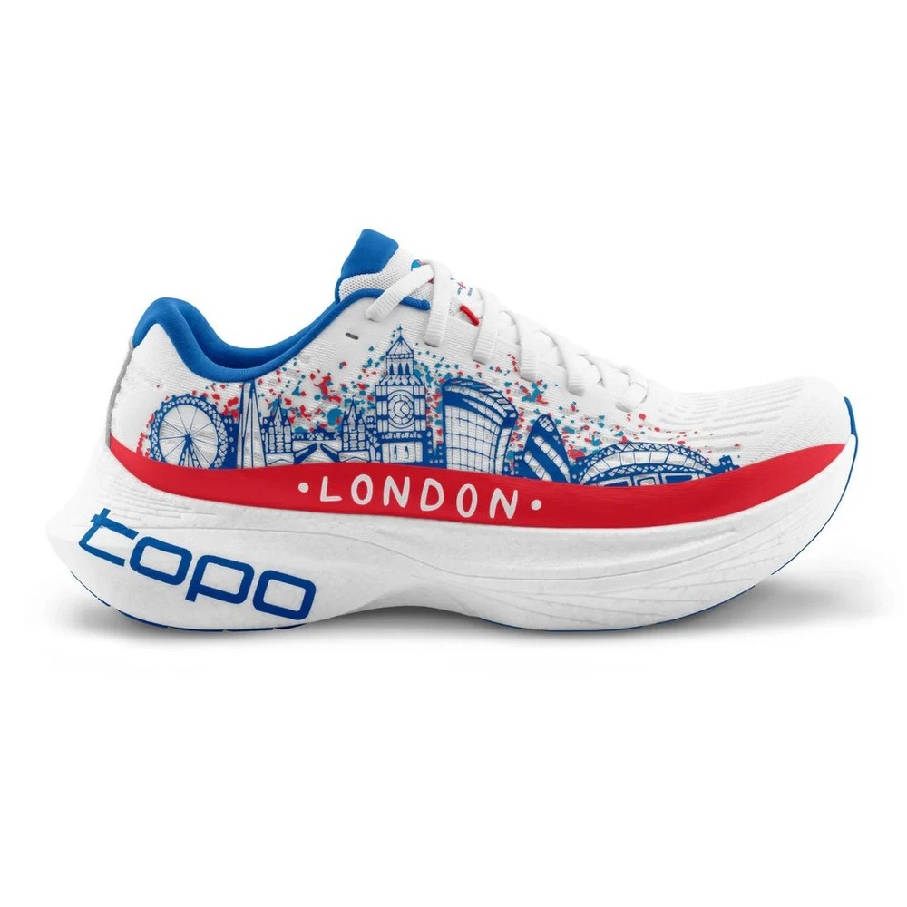 Topo Athletic London Specter 2 Womens‎ Sz 11 Limited Edition Running Shoes White